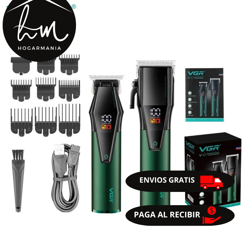 COMBO CLIPPER + TRIMMER VGR V677®