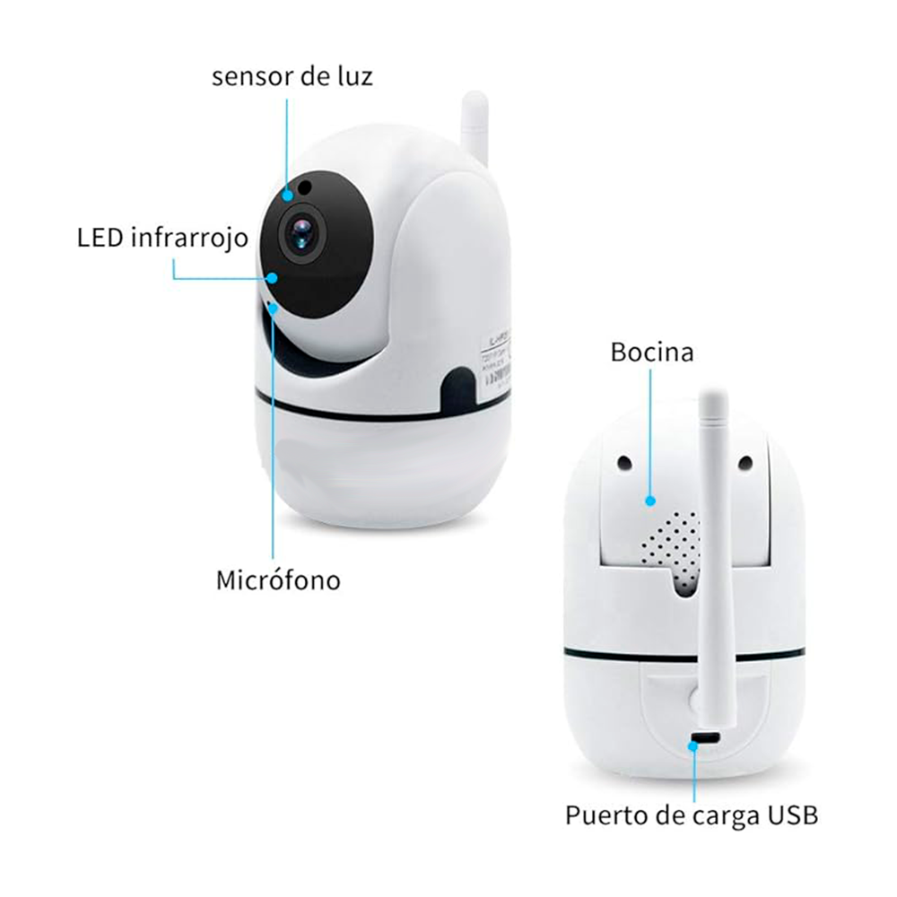 CAMARA DE SEGURIDAD 360 WIFI ®